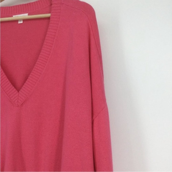 Abound Pink V-Neck Sweater - Picture 4 of 7